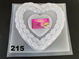 J-215 Molde Jumbo Corazon Lazo