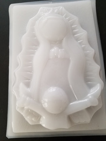 J-80 Molde Jumbo Virgencita Plis