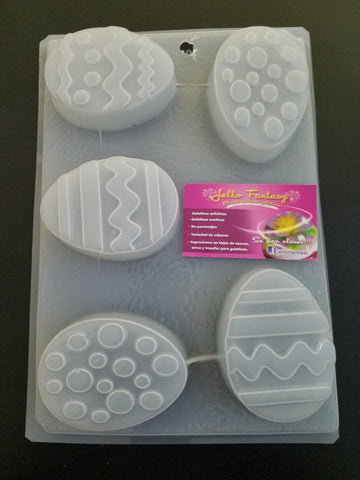924 Molde Chico Huevos de Pascua