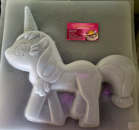 J-424 Molde  Jumbo Ponny Unicornio