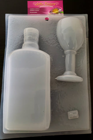 1597 Molde Chico  Botella