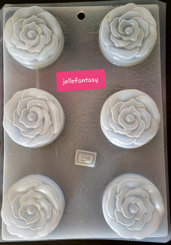 1734 Molde Chico Individual Rosas