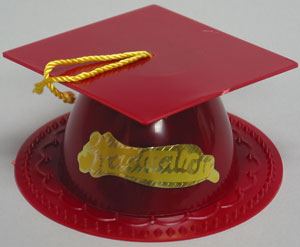 500282 Graduation Hat -Burgundy