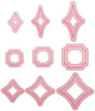 Mordern Square Element Cutter Set