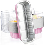 Baking Cups Mini Loaf Pans Rectangle