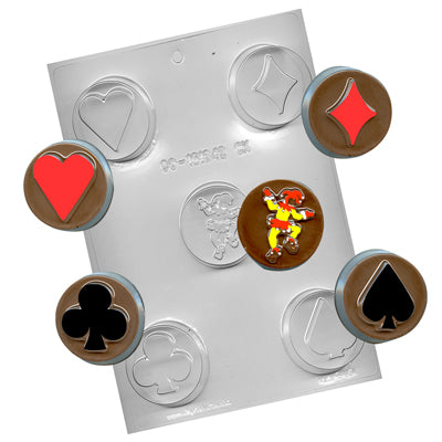 90-161342 CARD SUITS SANDWICH COOKIE