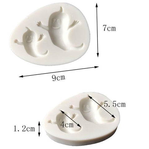 1pc Ghost Chocolate Mold