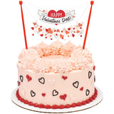 Cake topper san Valentín