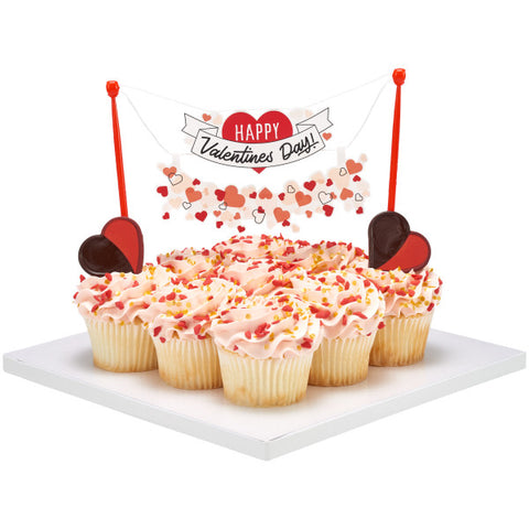Cake topper san Valentín