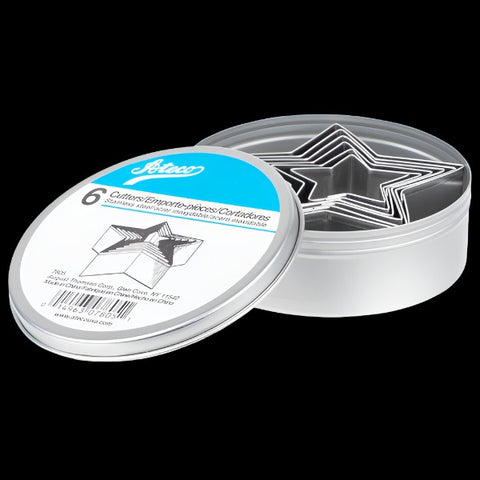 7805 Ateco Cutter Set (cortadores de estrellas)