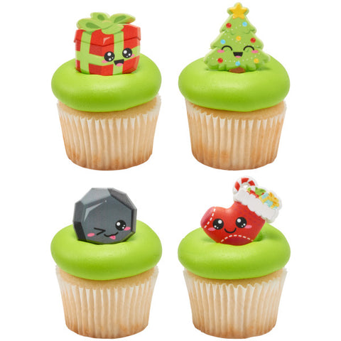 28358 Christmas Cuties Cupcake Rings