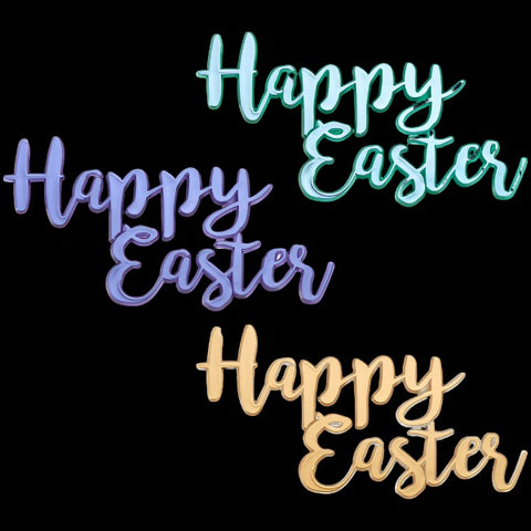 21696 Happy Easter Gemstone Layon