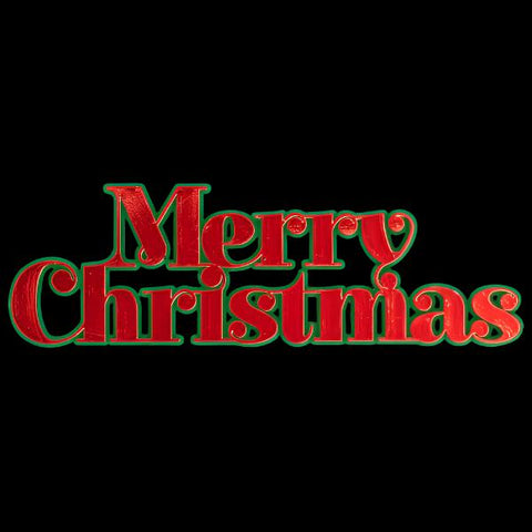 24377 Merry Christmas Script Foil