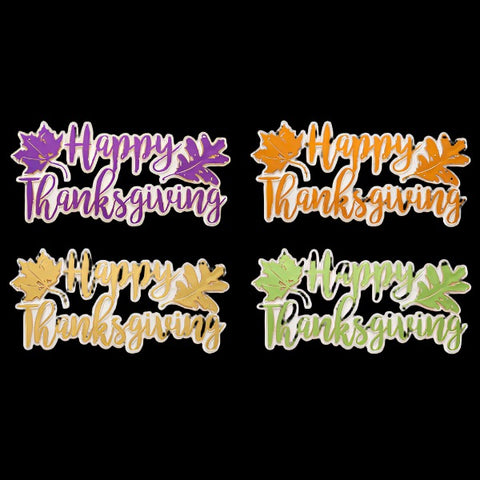 22829 Happy Thanksgiving Foil