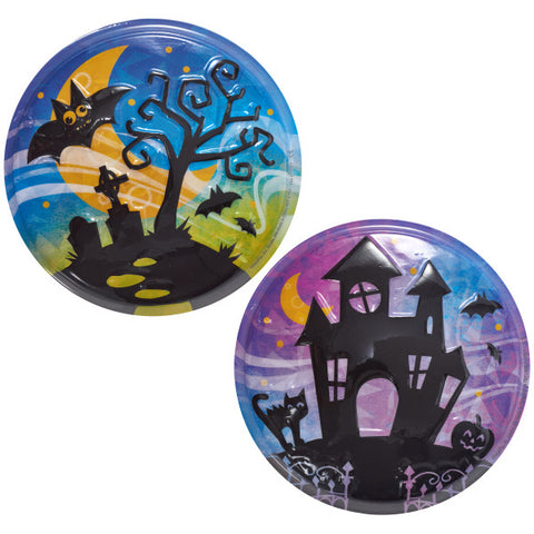 25942 Spooky Halloween Night Assortment Pop Tops®